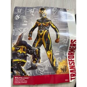 Transformers Bumblebee Costume Child Size Large 10-12